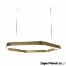 Lampa wisząca 120cm King Home Octagon Gold złota