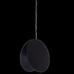 Lampa wisząca pills l czarna 33 cm