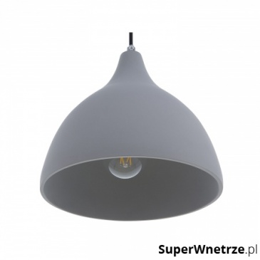 Lampa wisząca szara Riccardo BLmeble