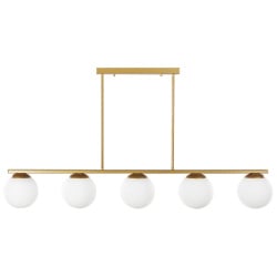 Lampa wisząca zikuli metal złoty