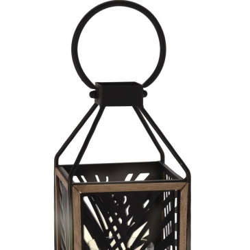 Lampion wiszący, metalowy, latarnia, świecznik do powieszenia, 38 cm