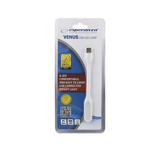 LAMPKA LED ESPERANZA EA147W DO NOTEBOOKA USB BIAŁA