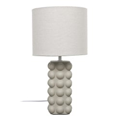 Lampka stołowa Ramil ceramiczna beżowa