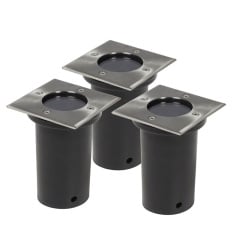 Lampy gruntowe, 3 szt.
