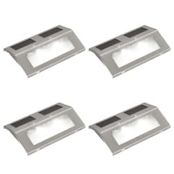 Lampy solarne na schody, LED x 4