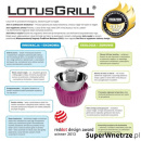 Grill 26x38x38cm LotusGrill srebrny