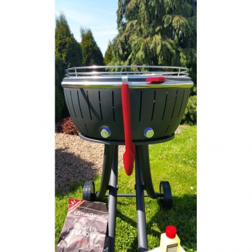 Grill delux 32x77x62cm LotusGrill szary
