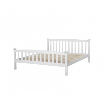 Łóżko drewniane 180 x 200 cm białe GIVERNY