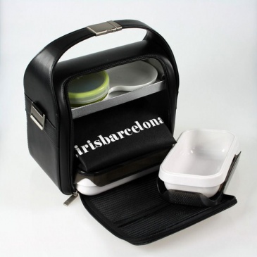 Lunch Box Iris Bag Dome Premium czarny