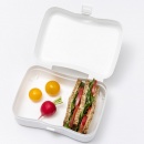 Lunchbox 12,2x16,8x6,6 cm Koziol BASIC jasny szary KZ-3081663