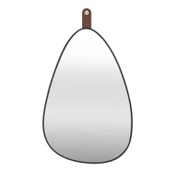 Lustro Chigago czarne z uchwytem Lustro Chigago czarne z uchwytem