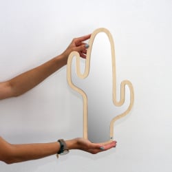 Lustro dekoracyjne 3D KAKTUSIK Dekosign Kids do pokoju dziecięcego