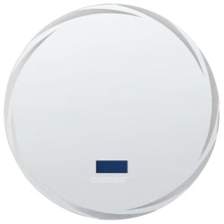 Lustro łazienkowe led tanay wbudowany głośnik bluetooth srebrny