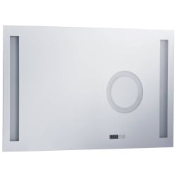 Lustro łazienkowe z LED i czujnikiem dotykowym, 100x60 cm