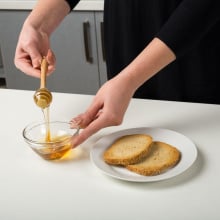 Łyżka silikonowa, miodownik, nabierak, szpatułka do miodu Łyżka silikonowa, miodownik, nabierak, szpatułka do miodu