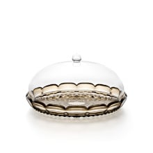 Mała, okrągła patera - podpalana