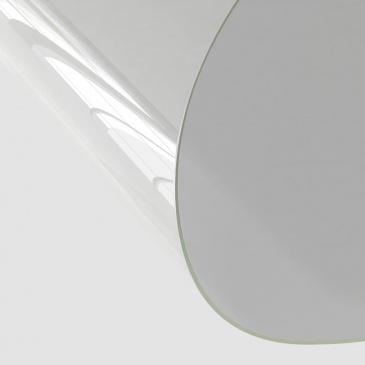 Mata ochronna na stół, przezroczysta, Ø 110 cm, 2 mm, PVC