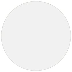 Mata ochronna na stół, przezroczysta, Ø 80 cm, 2 mm, PVC Mata ochronna na stół, przezroczysta, Ø 80 cm, 2 mm, PVC