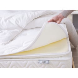 Materac kieszeniowy memory foam ze zdejmowalnym pokrowcem 90 x 200 cm LUXUS