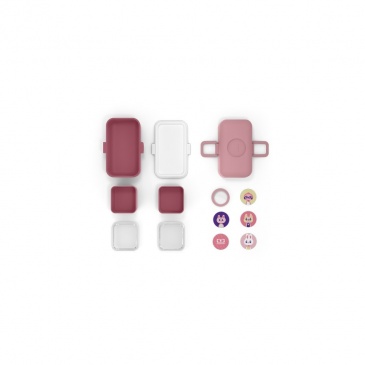 Lunch box dziecięcy Tresor, Pink Blush