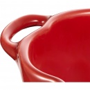 Mini Cocotte ceramiczny owalny pomidor Staub - 500 ml, Czerwony