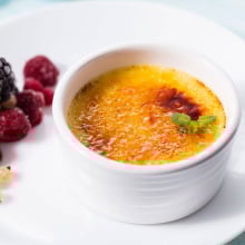 Miseczka kokilka do zapiekania żaroodporna forma foremka porcelanowa 10,6x6,5 cm 350 ml