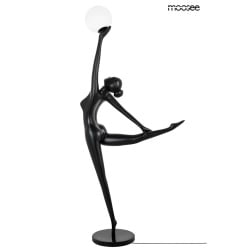 Moosee lampa podłogowa human ballerina włókno szklane