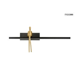 Moosee lampa ścienna boy czarna Moosee lampa ścienna boy czarna