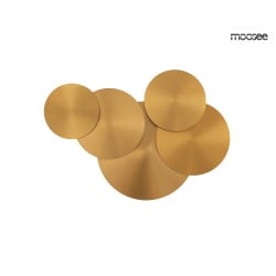 Moosee lampa ścienna scudo złota Moosee lampa ścienna scudo złota