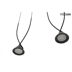 Moosee lampa wisząca atlas 3 czarna Moosee lampa wisząca atlas 3 czarna