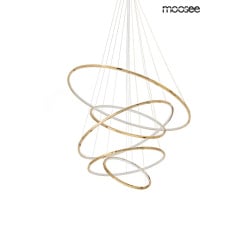 Moosee lampa wisząca ring slim l złota Moosee lampa wisząca ring slim l złota