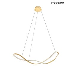 MOOSEE lampa wisząca WAVES 100 złota MOOSEE lampa wisząca WAVES 100 złota
