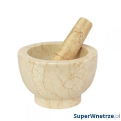 Moździerz marmurowy 9 cm Cilio Ivory