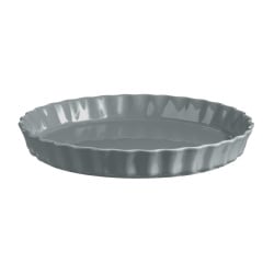 Naczynie do tarty 28 CM - szara perła
