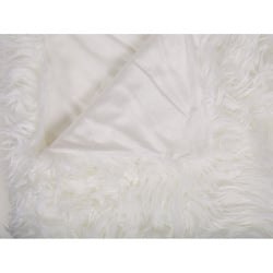 Narzuta 200 x 220 cm biała DELICE Narzuta 200 x 220 cm biała DELICE