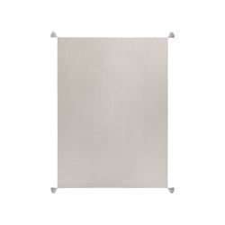 Narzuta na łóżko lindula bawełna 150 x 200 cm beżowoszary Narzuta na łóżko lindula bawełna 150 x 200 cm beżowoszary