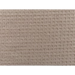 Narzuta na łóżko ragala bawełna 200 x 220 cm beżowoszary Narzuta na łóżko ragala bawełna 200 x 220 cm beżowoszary