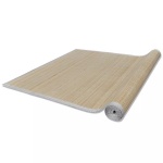 Naturalny, prostokątny dywan bambusowy, 150 x 200 cm