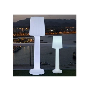 NEW GARDEN lampa ogrodowa CARMEN 110  BATTERY biała