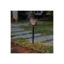 NEW GARDEN lampa ogrodowa GRETA SOLAR NEGRO 5in1 czarna - LED