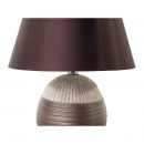 Nowoczesna lampka nocna - lampa stojąca - brązowa - Morelli