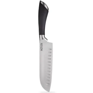 Nóż kuchenny stalowy MOTION azjatycki Santoku do siekania Nóż kuchenny stalowy MOTION azjatycki Santoku do siekania