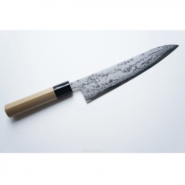 Nóż szefa kuchni 21cm VG-10 Magnolia+róg bawołu