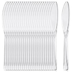 Noże plastikowe wielorazowe 17,5 cm 25 szt. Noże plastikowe wielorazowe 17,5 cm 25 szt.