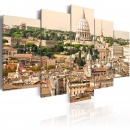 Obraz - Dachy Wiecznego Miasta (100x50 cm)