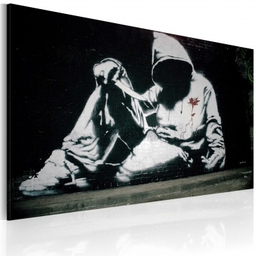 Obraz - Zabójca incognito (Banksy) (60x40 cm)