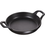 Okrągłe naczynie do pieczenia i zapiekania Staub - 400 ml, Czarny