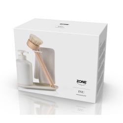 Organizer do zlewu 3 elementy inu off white 29720