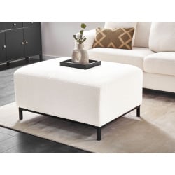 Otomana oslo boucle biały