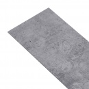 Panele podłogowe z PVC, 4,46 m², 3 mm, cementowy szary